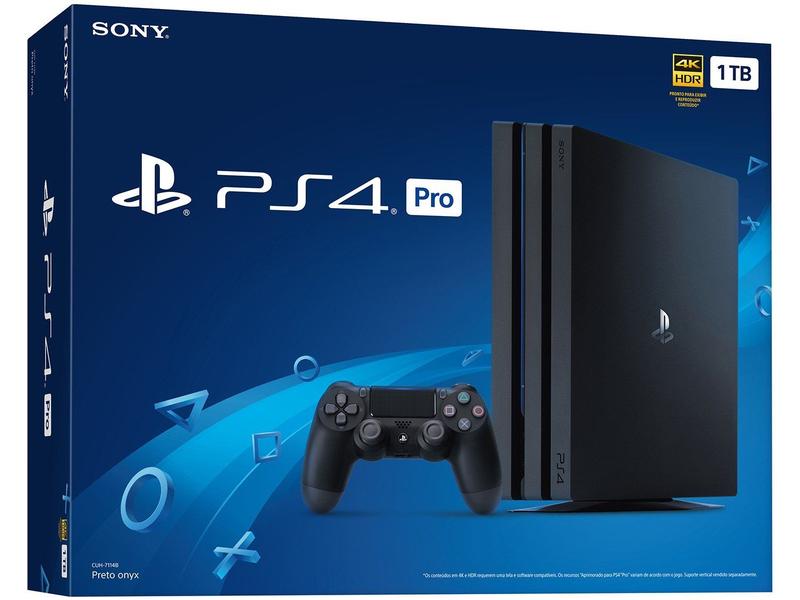 Playstation 4 Pro 1TB 1 Controle Sony - Headset - Outros Games